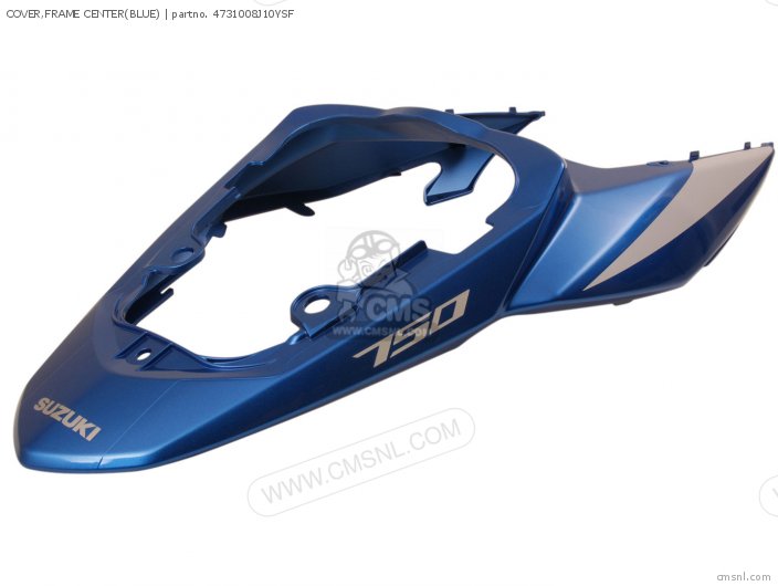 Suzuki COVER,FRAME CENTER(BLUE) 4731008J10YSF