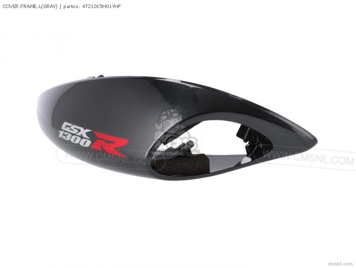 Suzuki COVER,FRAME,L(GRAY) 4721015H01YHF Suzuki COVER,FRAME,L(GRAY) 4721015H01YHF
