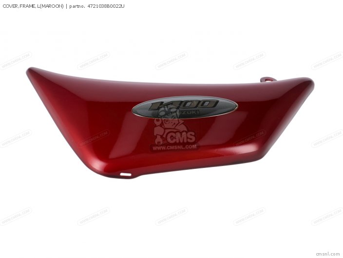 Suzuki COVER,FRAME,L(MAROON) 4721038B0022U