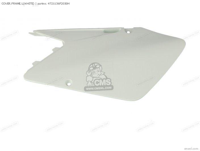 Suzuki COVER,FRAME,L(WHITE) 4721136F2030H