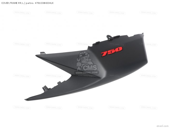 Suzuki COVER,FRAME RR,L 4781038H004UX Suzuki COVER,FRAME RR,L 4781038H004UX