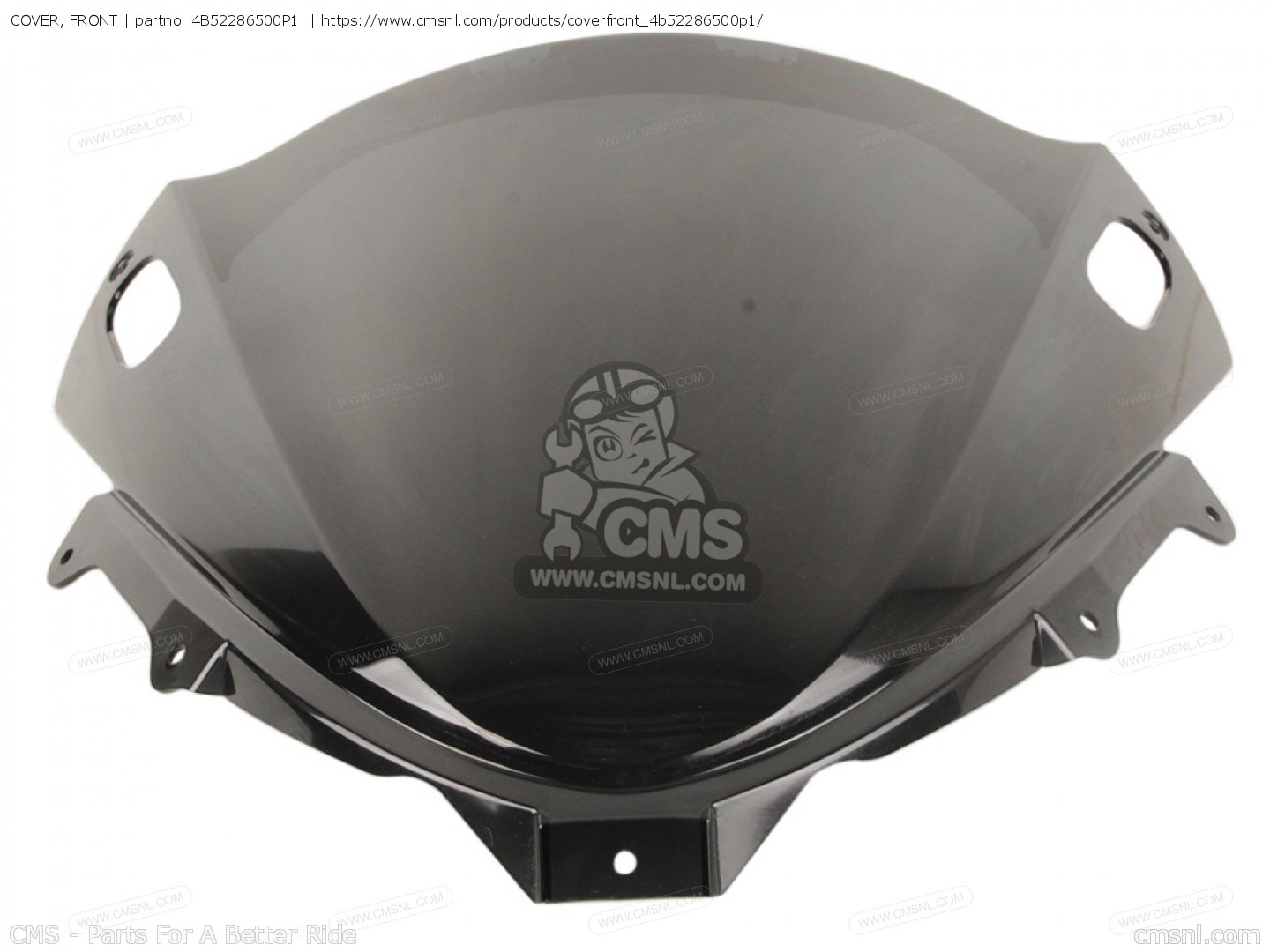 4B52286500P1: COVER, FRONT Yamaha - buy the 4B5-22865-00-P1 at CMSNL