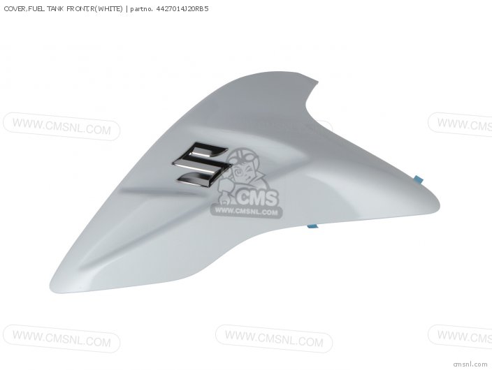 Suzuki COVER,FUEL TANK FRONT,R(WHITE) 4427014J20RB5