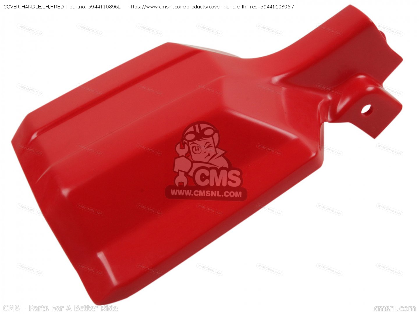 COVERHANDLE,LH,F.RED for KMX200A3 1989 EUROPE UK FR FG GR NR order