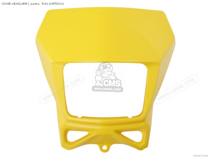 Suzuki COVER,HEADLAMP 5181129F50YU1