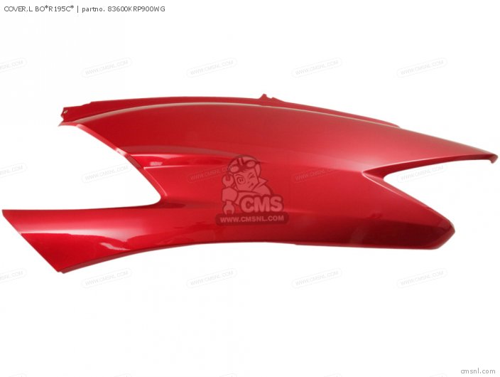 COVER,L BO*R195C* COVER,L BO*R195C*