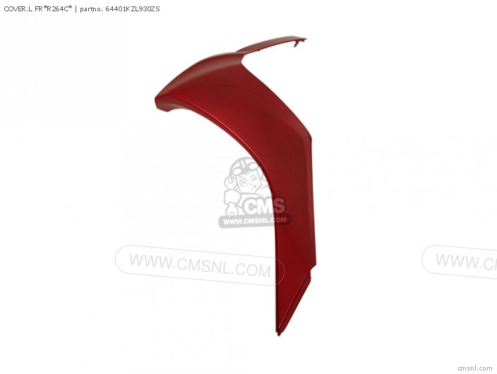Honda COVER,L FR*R264C* 64401KZL930ZS Honda COVER,L FR*R264C* 64401KZL930ZS