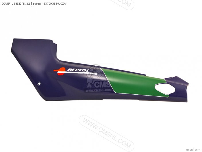 Honda COVER L SIDE PB162 83700GE3910ZA Honda COVER L SIDE PB162 83700GE3910ZA