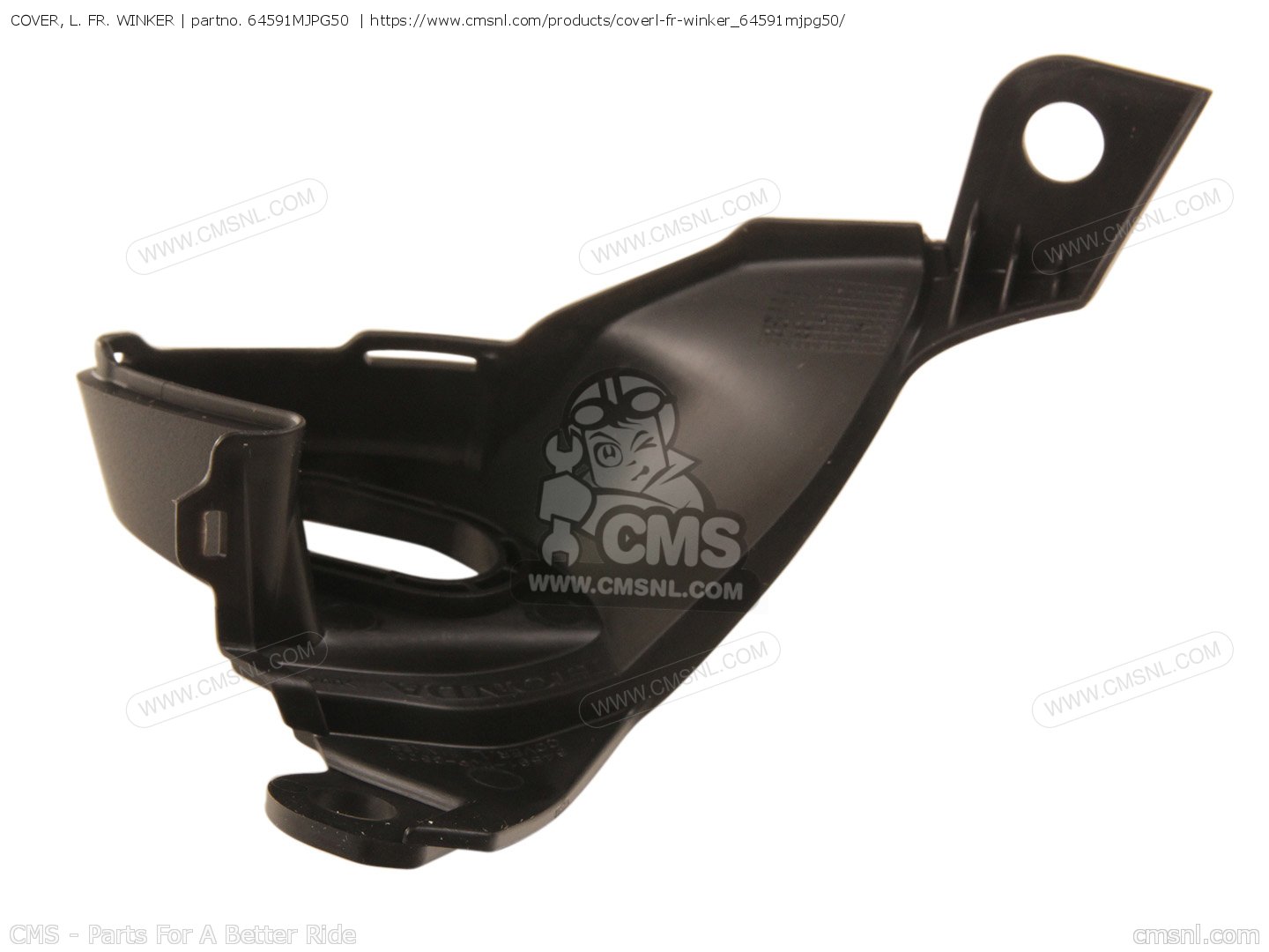 64591MJPG50: Cover L,fr Winker Honda - buy the 64591-MJP-G50 at CMSNL