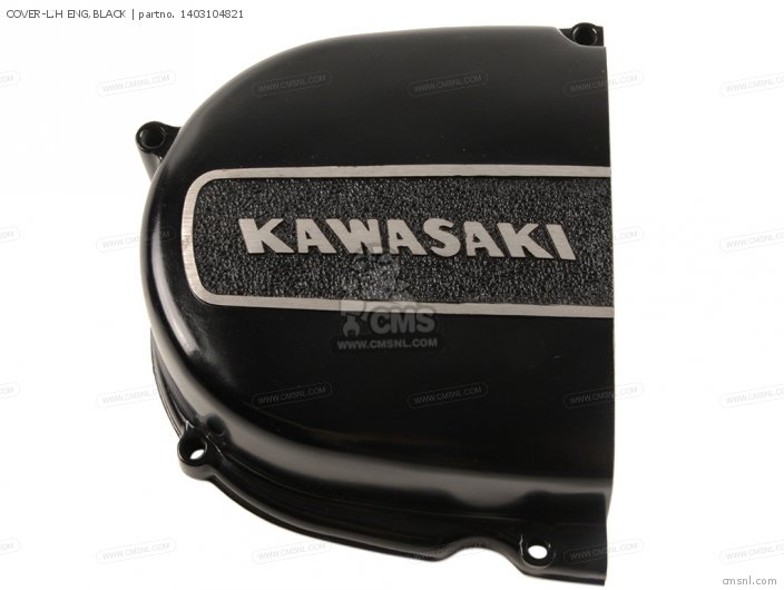 Kawasaki COVER-L.H ENG,BLACK 1403104821