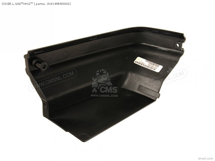 Honda COVER,L.SAD*NH1Z* 81414MN5000ZJ Honda COVER,L.SAD*NH1Z* 81414MN5000ZJ