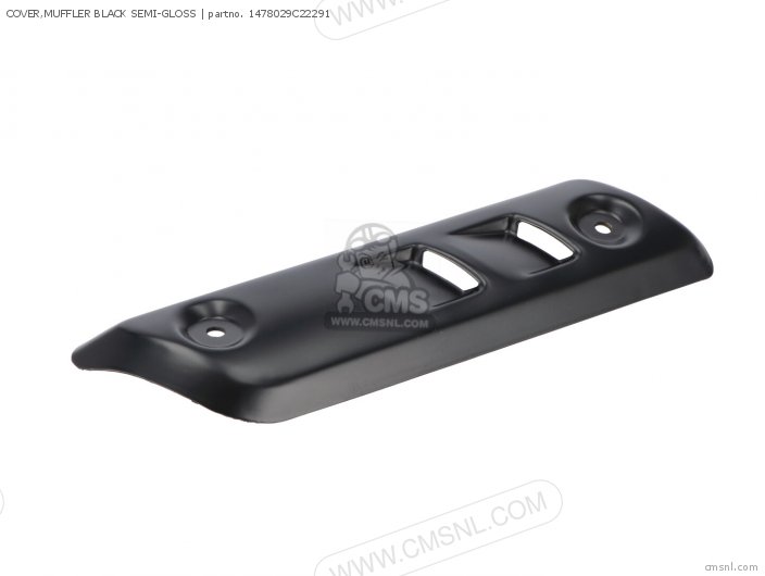 Suzuki COVER,MUFFLER BLACK SEMI-GLOSS 1478029C22291