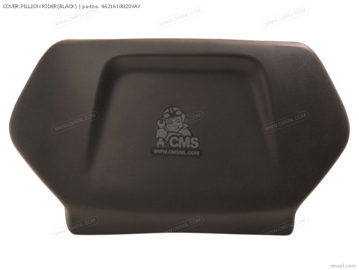 Suzuki COVER,PILLION RIDER(BLACK) 4621610G20YAY