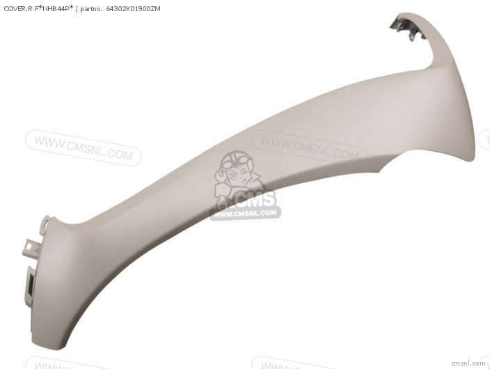 Honda COVER,R F*NHB44P* 64302K01900ZM Honda COVER,R F*NHB44P* 64302K01900ZM