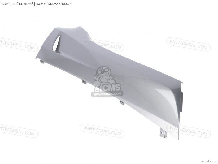 Honda COVER,R L*NHB87M* 64325K53D00ZK Honda COVER,R L*NHB87M* 64325K53D00ZK