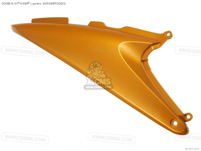 Honda COVER,R,SI*Y199M* 83510MFFD00ZD Honda COVER,R,SI*Y199M* 83510MFFD00ZD