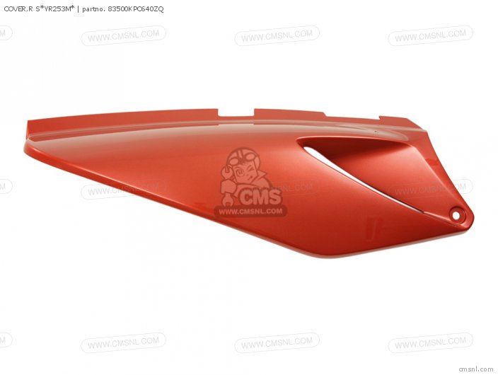 Honda COVER,R S*YR253M* 83500KPC640ZQ Honda COVER,R S*YR253M* 83500KPC640ZQ