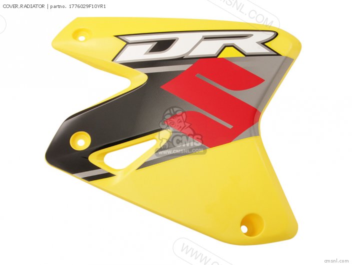 Suzuki COVER,RADIATOR 1776029F10YR1 Suzuki COVER,RADIATOR 1776029F10YR1