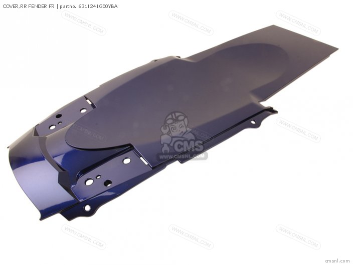 Suzuki COVER,RR FENDER FR 6311241G00YBA Suzuki COVER,RR FENDER FR 6311241G00YBA