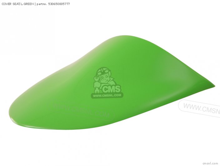 Kawasaki COVER SEAT,L.GREEN 530650005777