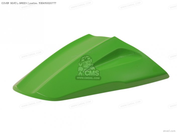 Kawasaki COVER SEAT,L.GREEN 530650020777