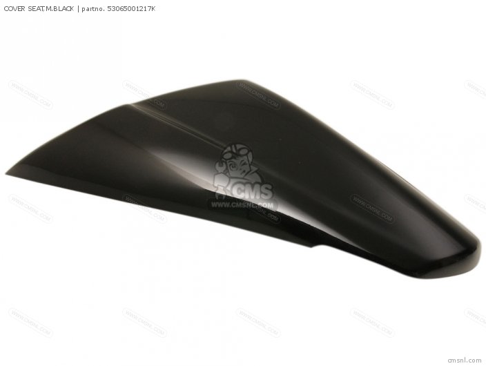 Kawasaki COVER SEAT,M.D.BLACK 53065001217K