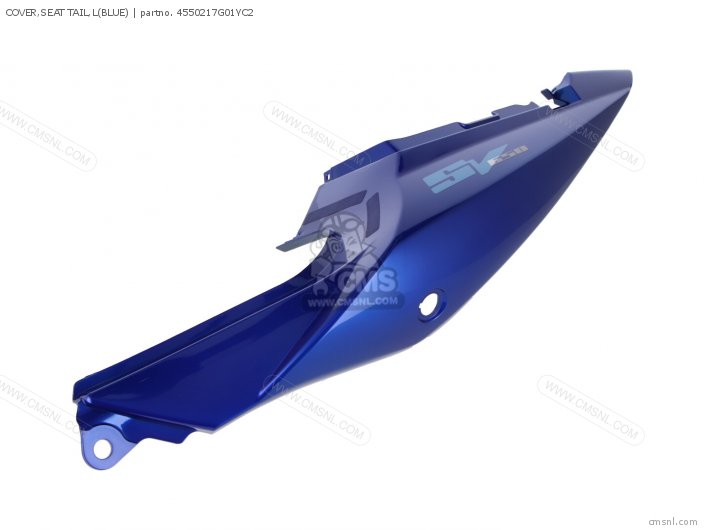 Suzuki COVER,SEAT TAIL,L(BLUE) 4550217G01YC2