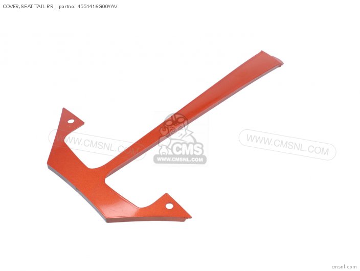 Suzuki COVER,SEAT TAIL RR 4551416G00YAV