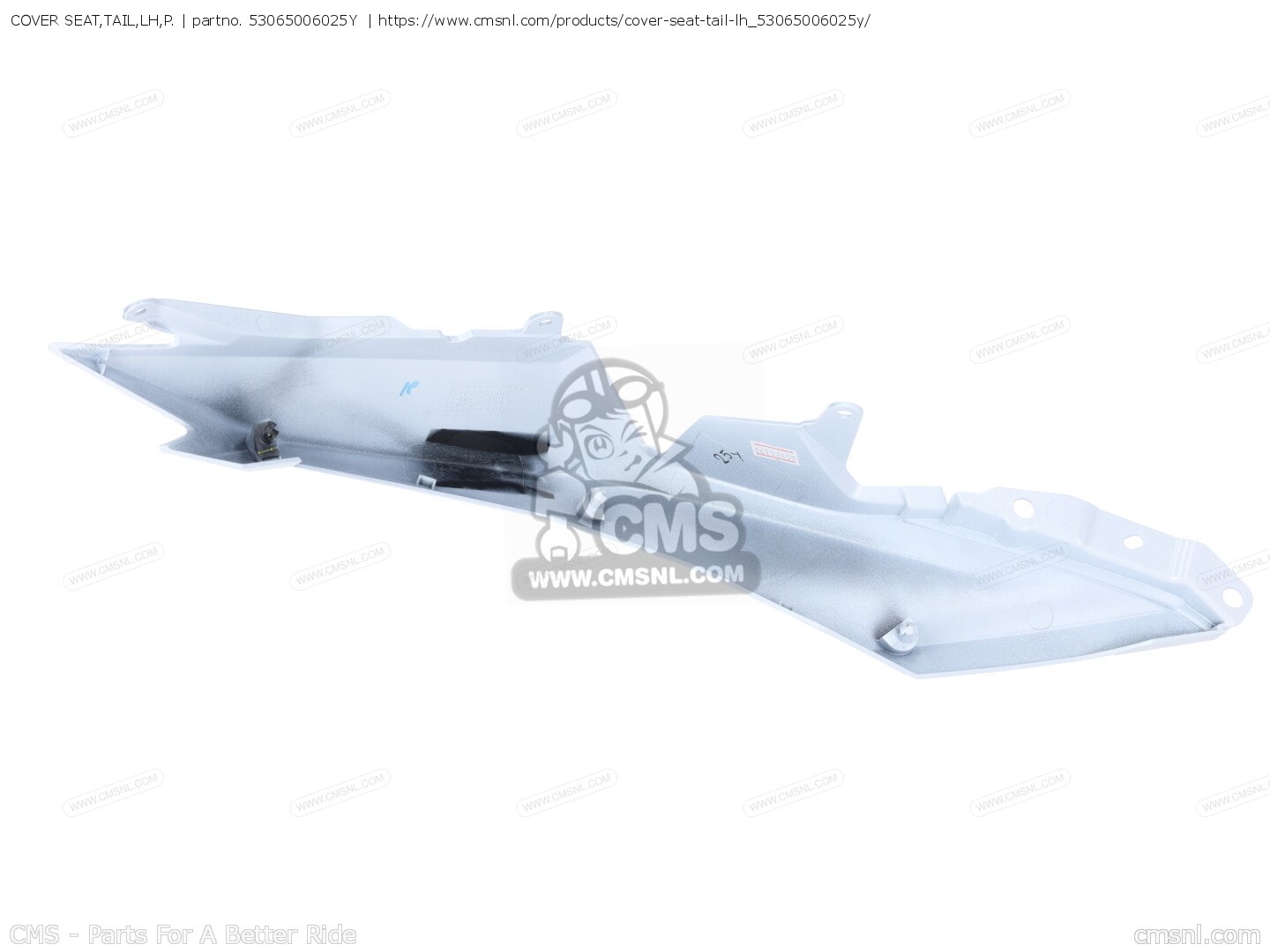 53065006025Y: COVER SEAT,TAIL,LH,P. Kawasaki - buy the 53065