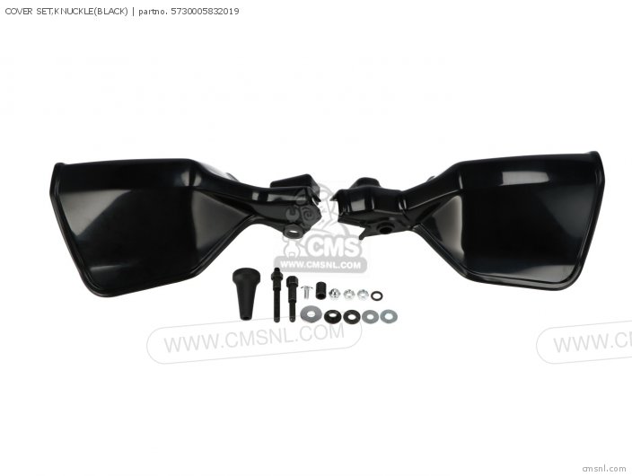 Suzuki COVER SET,KNUCKLE(BLACK) 5730005832019