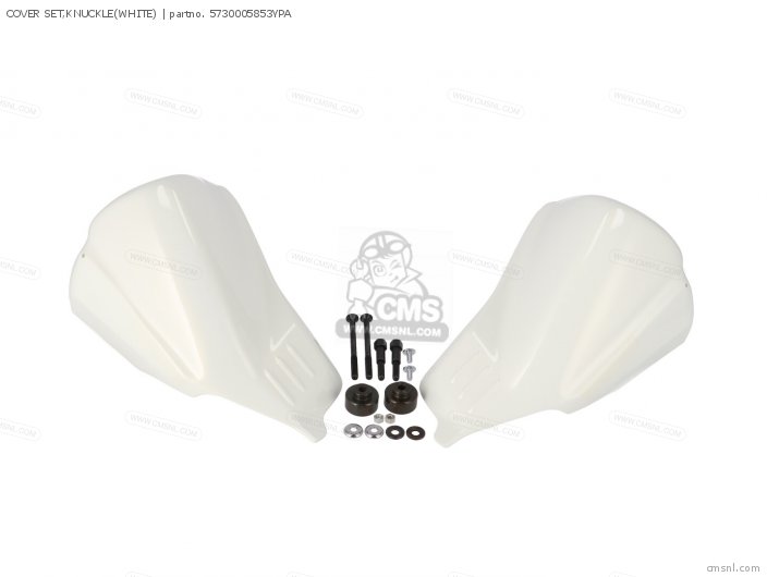 Suzuki COVER SET,KNUCKLE(WHITE) 5730005853YPA