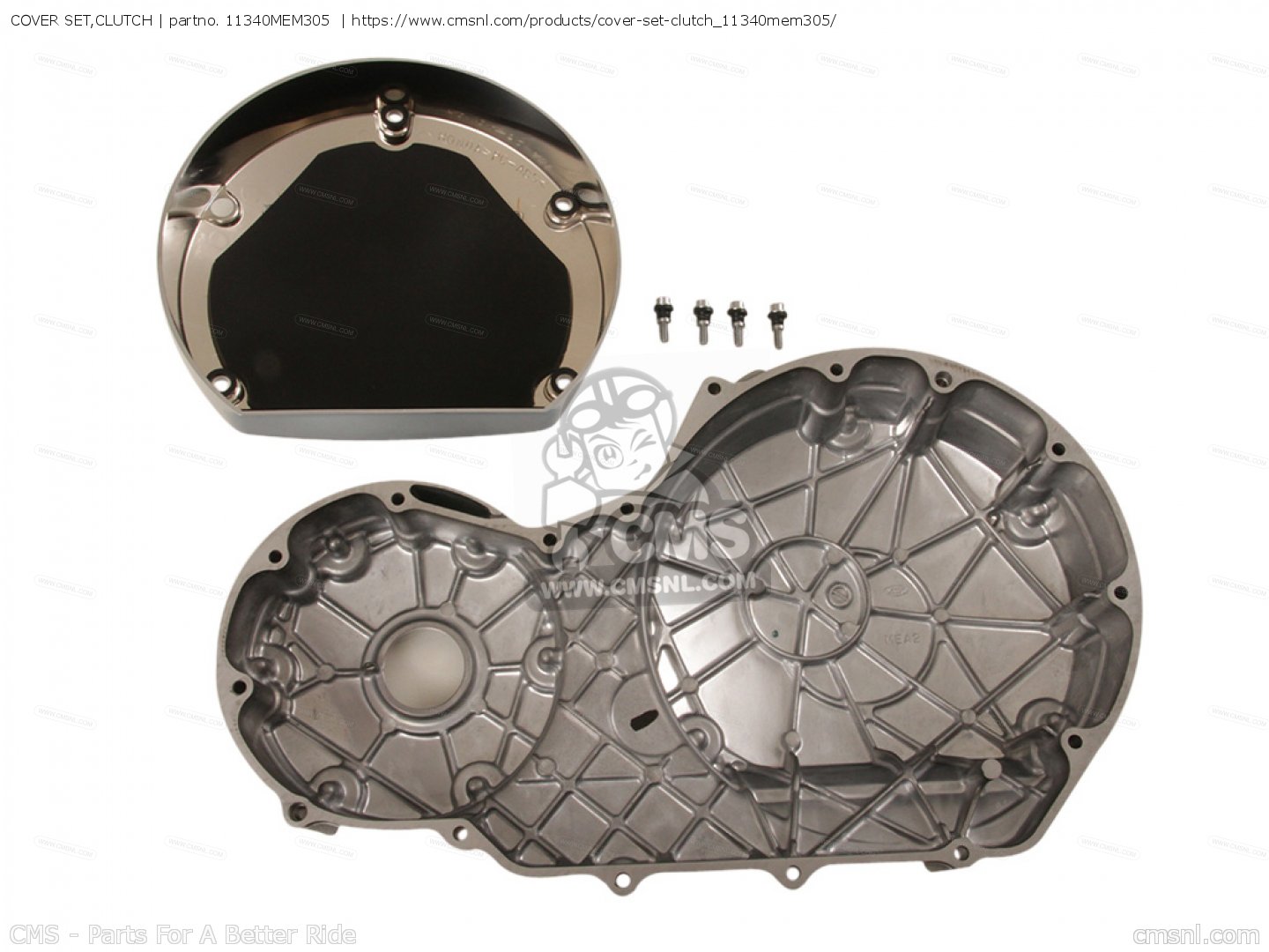 11340MEM305 Cover Set,clutch Honda buy the 11340MEM305 at CMSNL