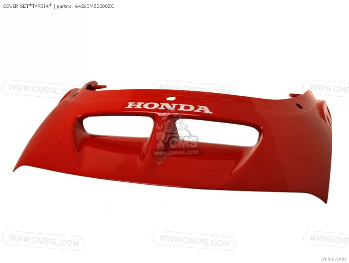 Honda COVER SET*TYPE14* 64260MZ2000ZC