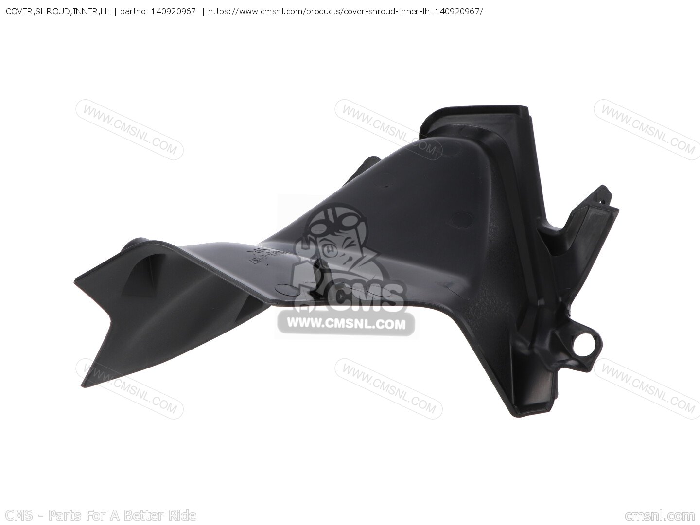 14092-0967 Cover,Shroud,Inner,Lh, 140920967 Kawasaki - ZR800ADS ...