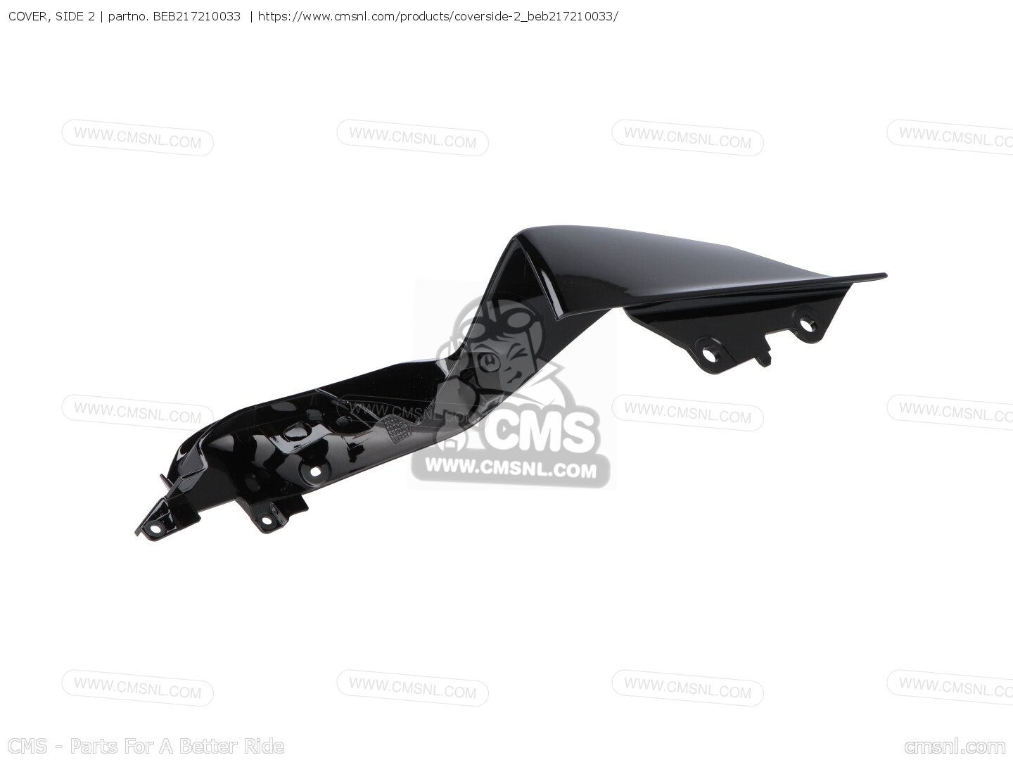 BEB217210033: COVER, SIDE 2 Yamaha - buy the BEB-21721-00-33