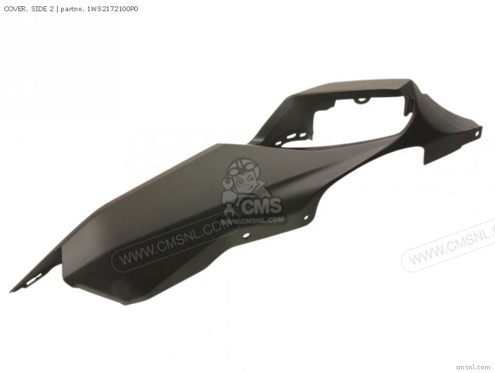 1WS2172100P0: COVER, SIDE 2 Yamaha - buy the 1WS-21721-00-P0 at CMSNL