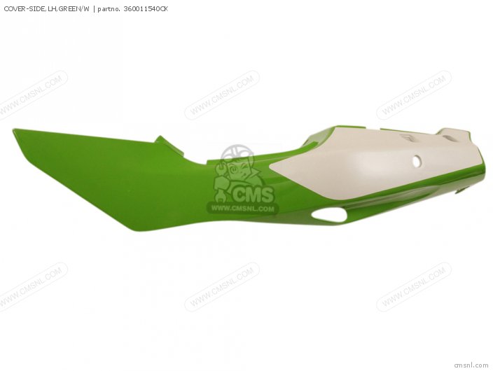 ZX600F3 NINJA ZX6R 1997 EUROPE UK FR NL AR FG GR IT NR SD SP ST COVER-SIDE LH GREEN W