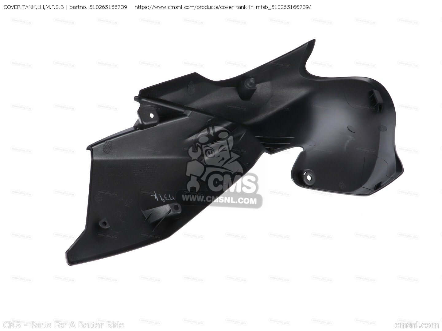 510265166739: COVER TANK,LH,M.F.S.B Kawasaki - buy the 51026