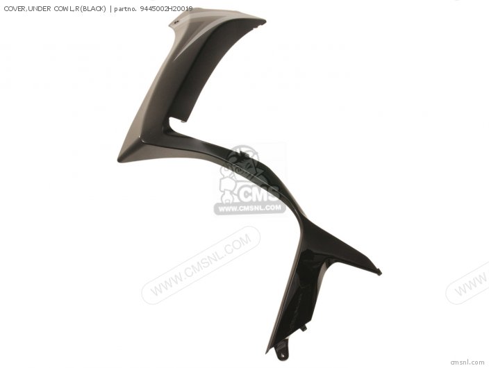 Suzuki COVER,UNDER COWL,R(BLACK) 9445002H20019