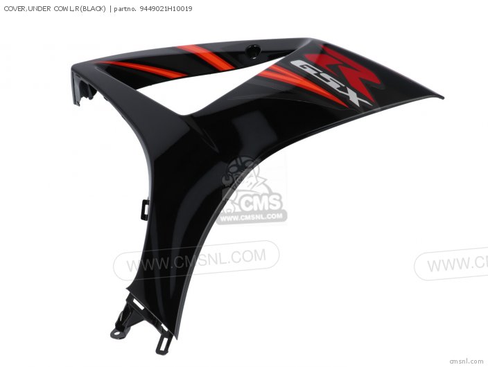 Suzuki COVER,UNDER COWL,R(BLACK) 9449021H10019