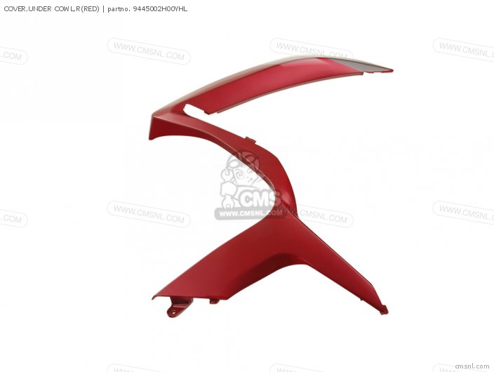 Suzuki COVER,UNDER COWL,R(RED) 9445002H00YHL Suzuki COVER,UNDER COWL,R(RED) 9445002H00YHL
