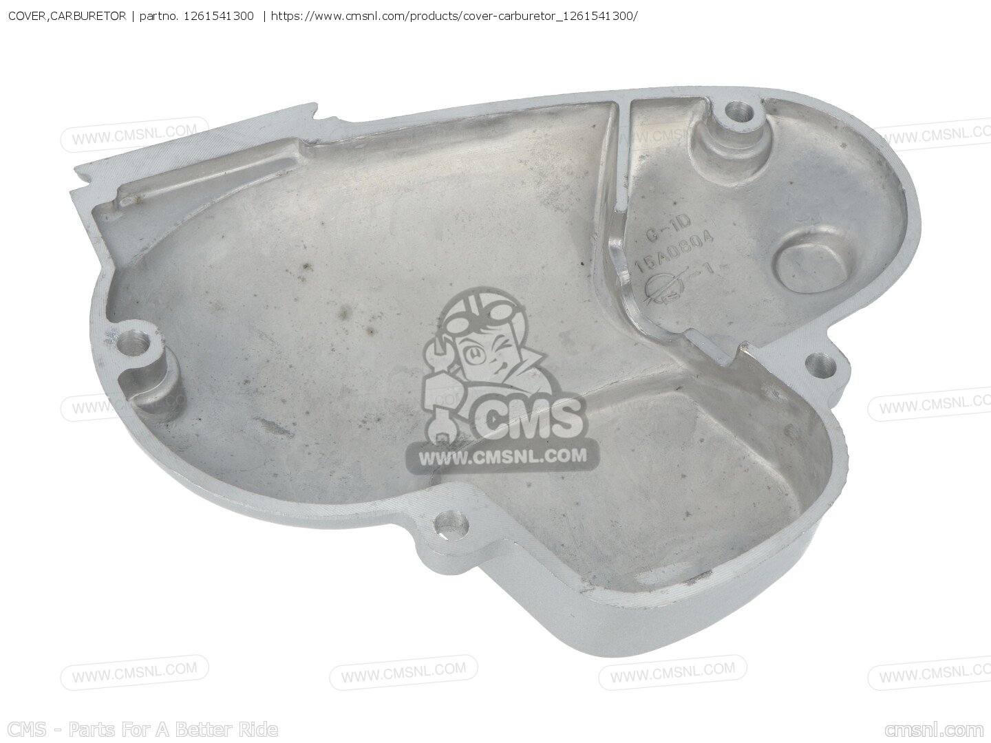 1261541300 Cover,carburetor Yamaha buy the 1261541300 at CMSNL