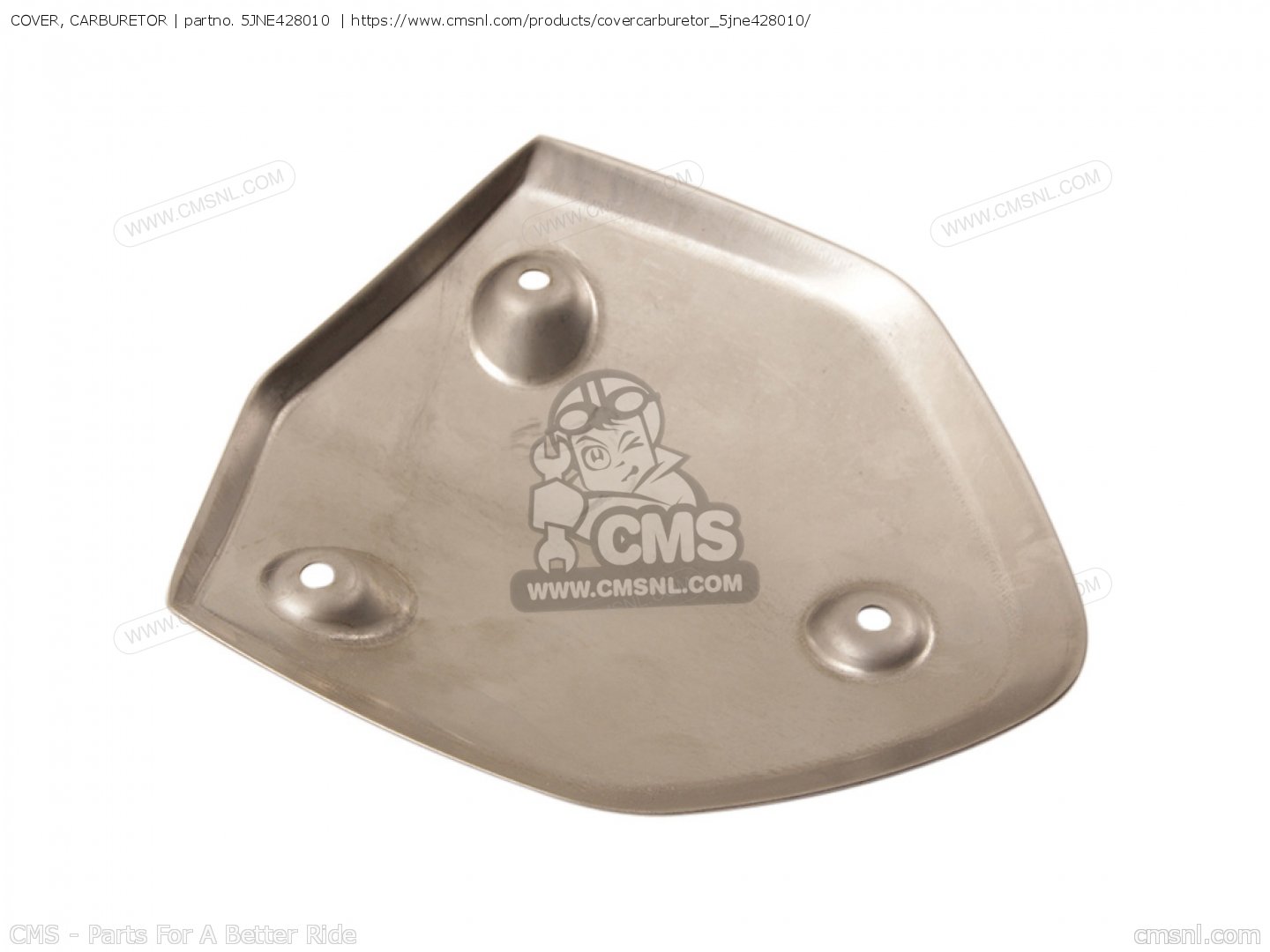 5JNE428010 Cover, Carburetor Yamaha buy the 5JNE42801000 at CMSNL