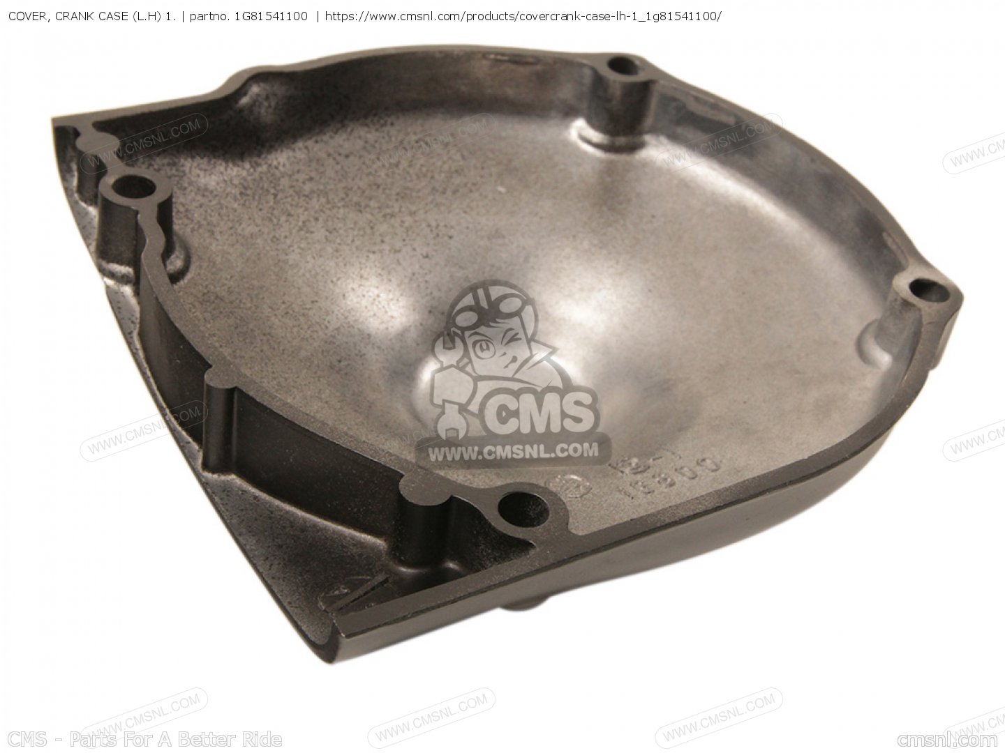 1G81541100 Cover, Crank Case (l.h) 1. Yamaha buy the 1G81541100 at