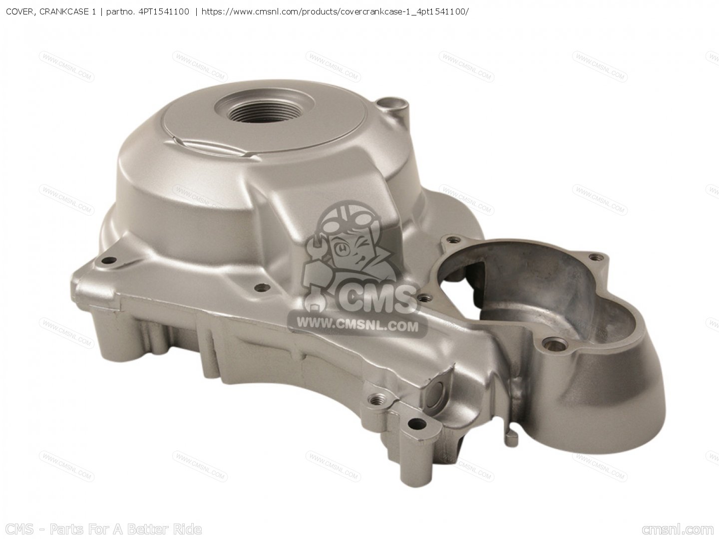 4PT1541100 Cover, Crankcase 1 Yamaha buy the 4PT1541100 at CMSNL