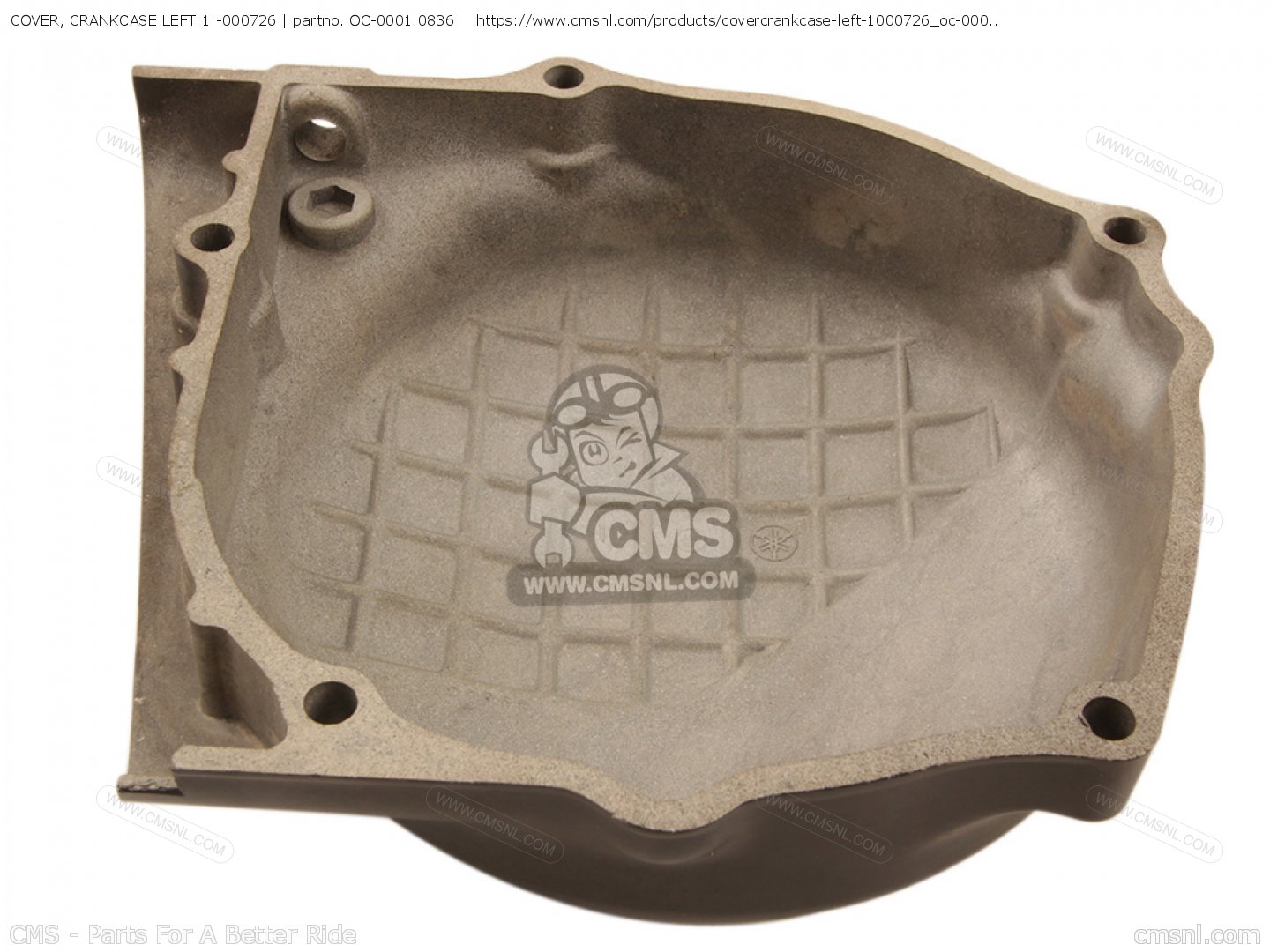 OC0001.0836 Cover, Crankcase Left 1 000726 Yamaha , an alternative