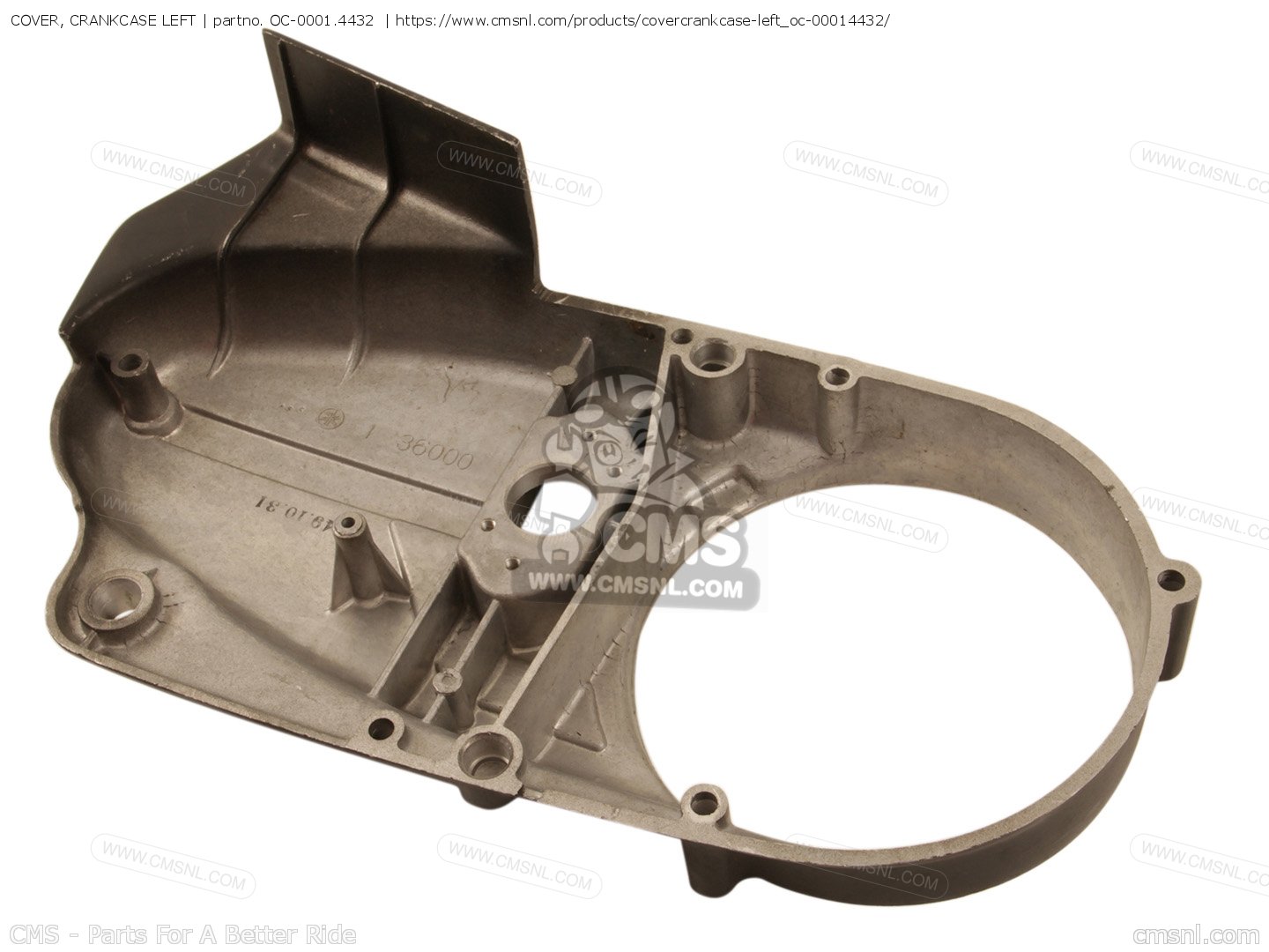 OC0001.4432 Cover, Crankcase Left Yamaha , an alternative for 278