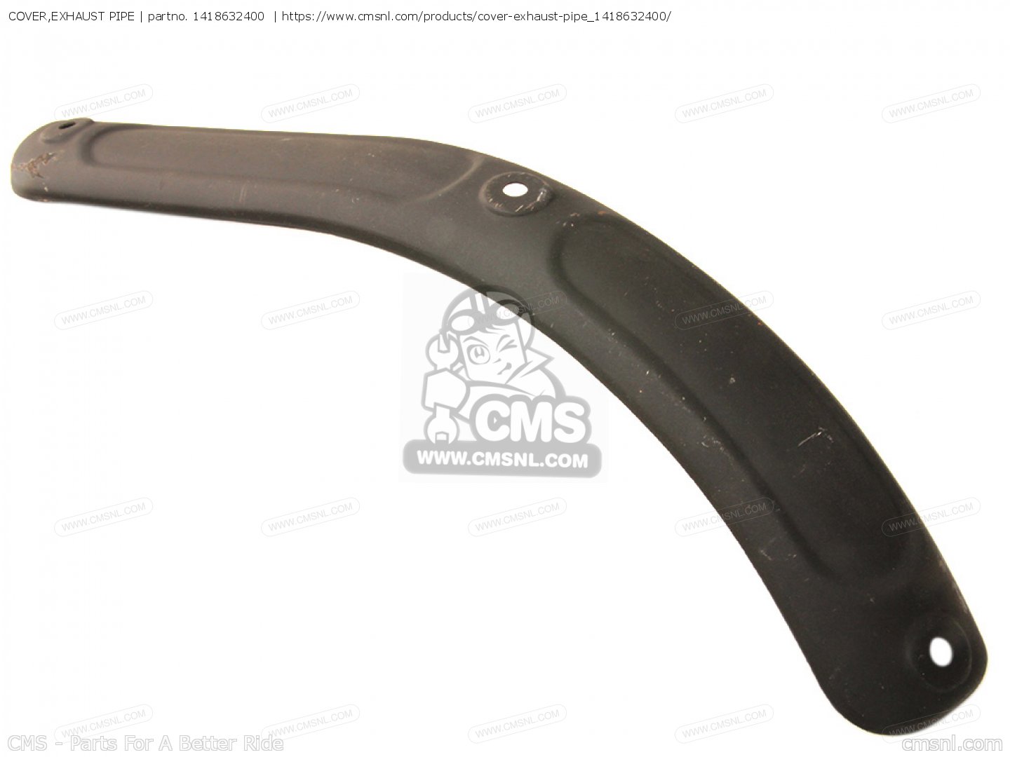 COVER,EXHAUST PIPE for DR370 1978 (C) USA (E03) order at CMSNL