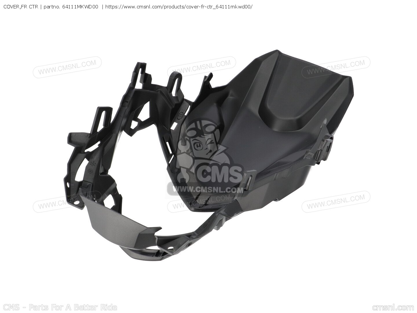 64111MKWD00: COVER,FR CTR Honda - buy the 64111-MKW-D00 at CMSNL