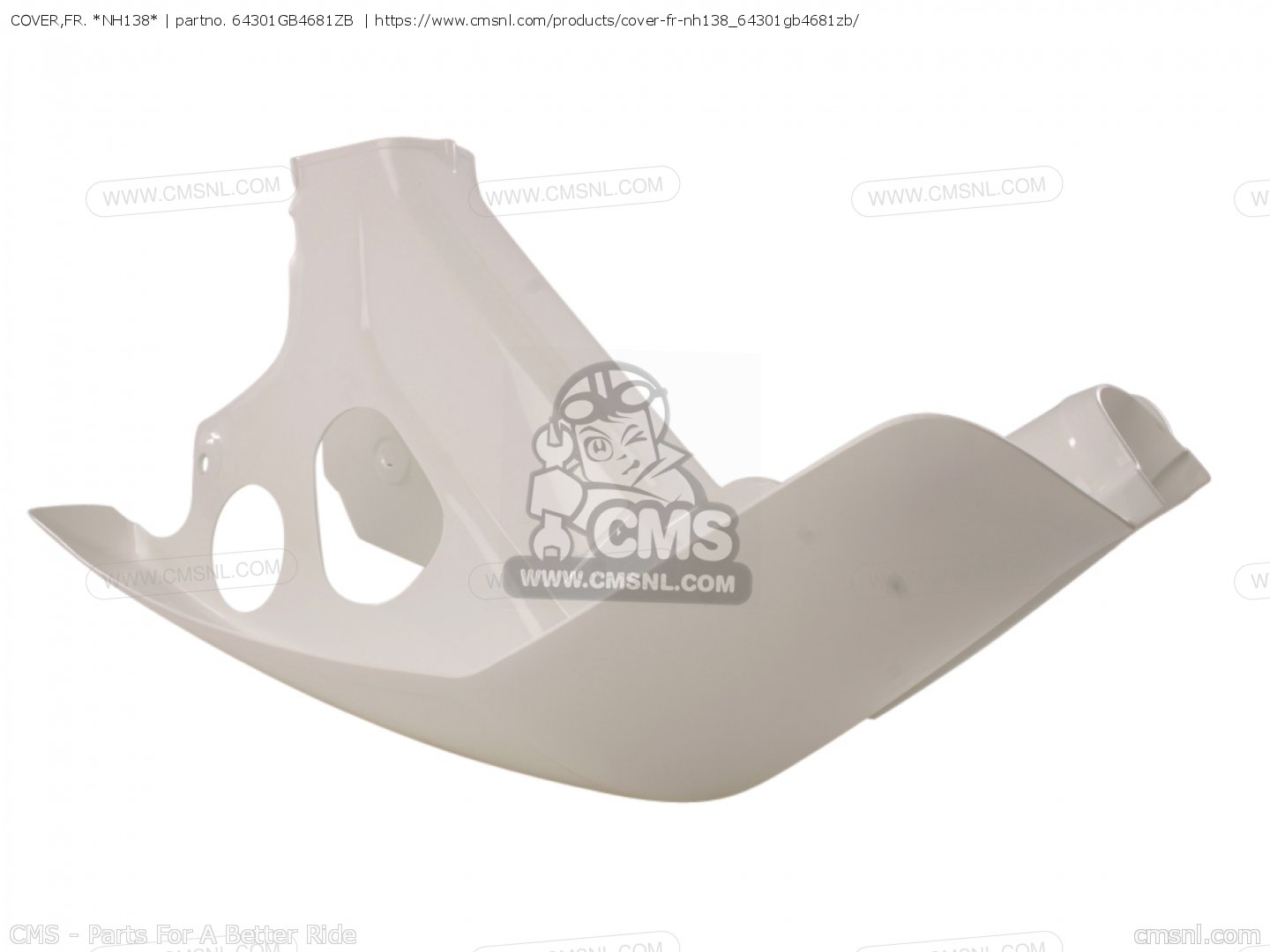 HONDA ホンダ純正部品 COVER,R BODY*T23* 83601-K88-L20ZA